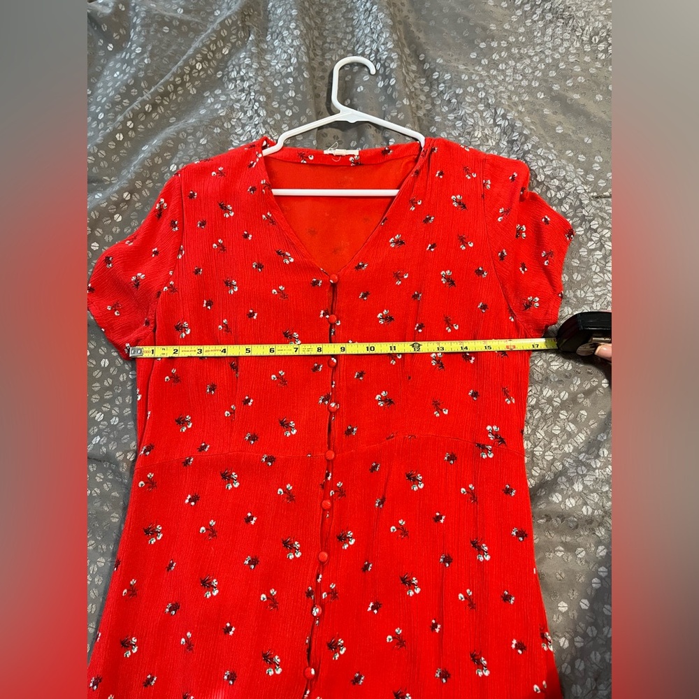 Red midi dress from Called to Surf - Picture 5 of 8